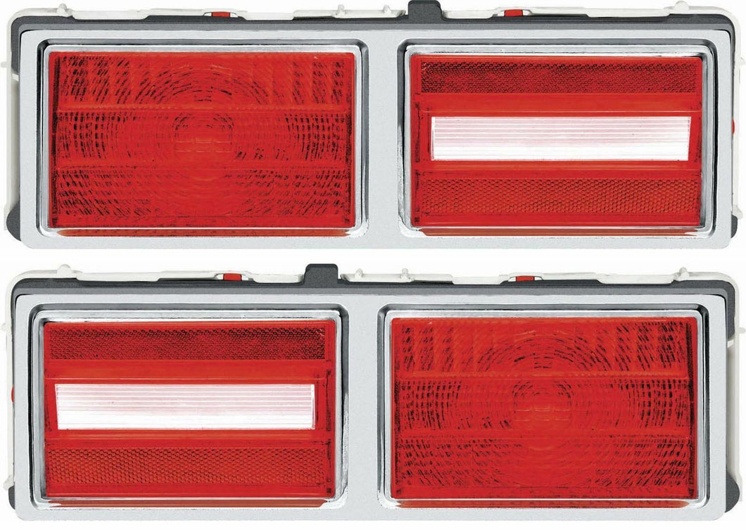 OER N1445/46 Tail Lamp Assembly Set With Gaskets 1975-1979 Chevy II Nova