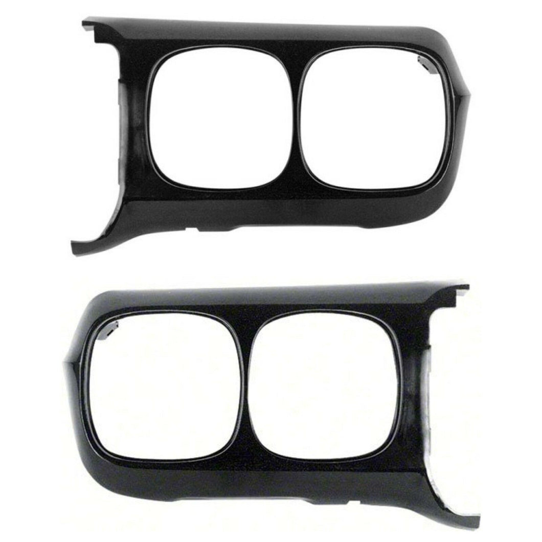 OER 9784320-21 1969 Pontiac Firebird Headlamp Headlight Bezel Set