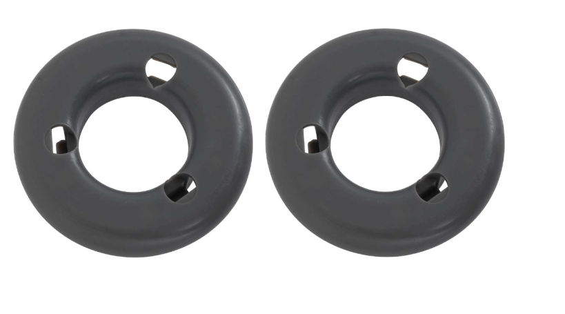 OER Gray Door Handle Escutcheon Set 1967-1972 Chevy and GMC Pickup Trucks