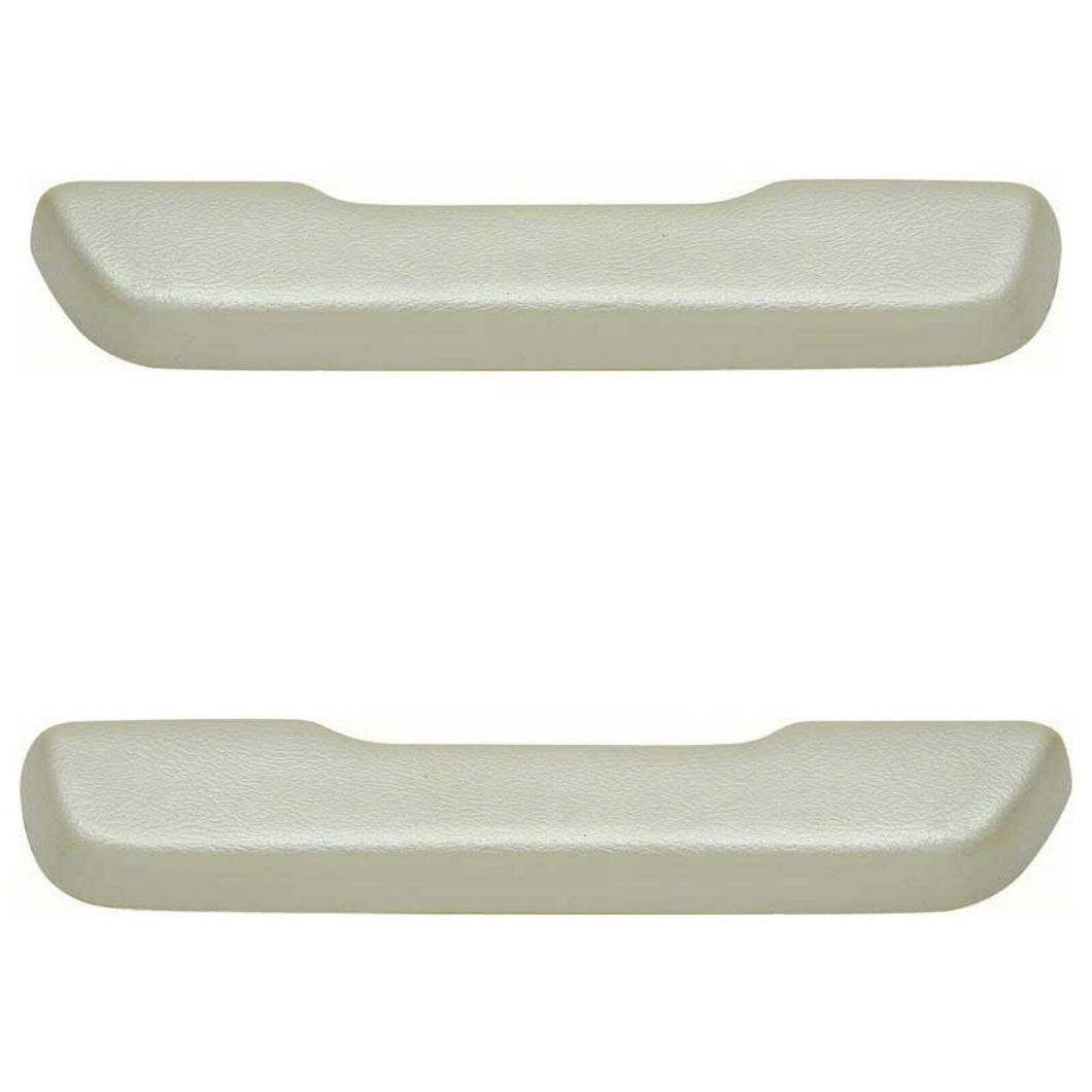 OER Pearl Parchment Armrest Pad Set 1968-1972 Pontiac Firebird Chevy Camaro