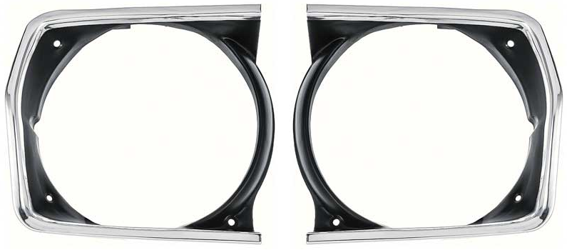 OER Reproduction Headlamp Bezel Set 1970-1972 Duster and Valiant Models