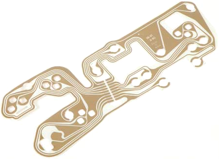 OER Instrument Cluster Printed Circuit 1978-80 Chevy Truck With Gauges W/O Tach