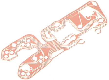 OER Instrument Cluster Printed Circuit 1981-86 Chevy Truck With Gauges and Tach