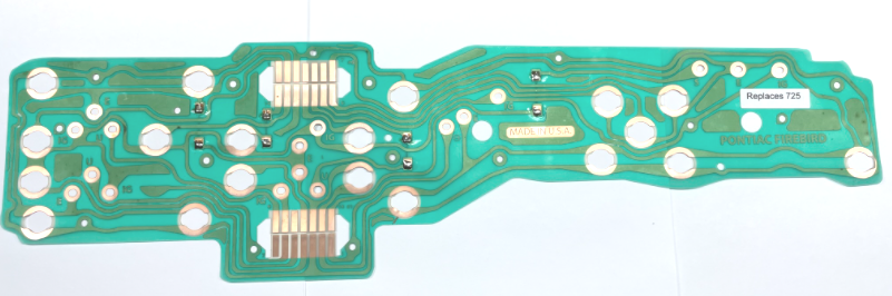 Reproduction Printed Circuit For 725 1986-1992 Pontiac Firebird and Trans AM