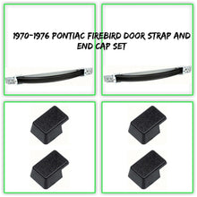 Load image into Gallery viewer, OER 9643788SET2 1970-76 Pontiac Firebird Door Panel Grab Strap/End Cap Set
