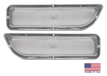 Load image into Gallery viewer, Trim Parts Clear Parking Light Lens Set 1962-1966 GMC Pickup Trucks
