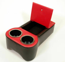 Load image into Gallery viewer, Low Rider Universal Saddle Floor Console With Cup Holders Musclecar Hotrod
