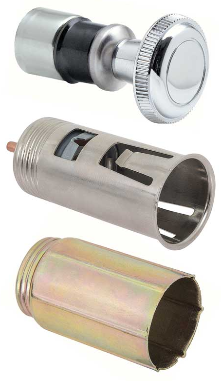 OER Rochester Style Cigarette Lighter Set 1967-1968 Chevy Camaro Models