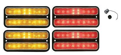 United Pacific LED Front & Rear Marker Light Set 1968-1972 Chevy Pickup Truck