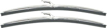 Load image into Gallery viewer, OER Stainless Steel Blade W/ Rubber Insert Set AMC Buick Cadillac Oldsmobile

