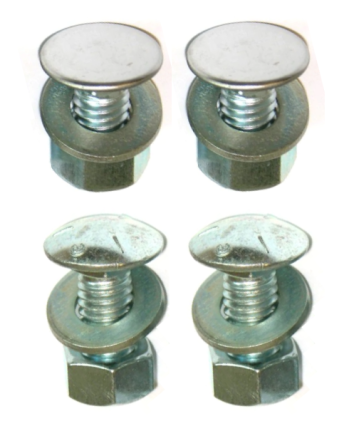 Rear Bumper Hardware Set 1969 Pontiac GTO Tempest and LeMans Models