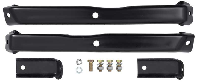 OER Front Bumper Bracket Set With Hardware 1973-1980 Chevy and GMC Pickup Trucks