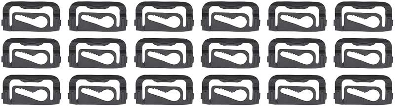 OER 18 Piece Rear Window Molding Clip Set 1973-1975 Nova Apollo Ventura Omega