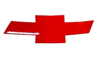 Load image into Gallery viewer, Red Rear Bowtie Overlay Decal For 2010-2013 Chevy Camaro Models
