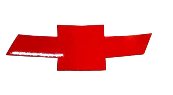 Red Rear Bowtie Overlay Decal For 2010-2013 Chevy Camaro Models