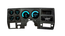 Load image into Gallery viewer, Intellitronix Teal LED Digital Gauge Cluster Panel 1973-1987 Chevy Pickup Trucks
