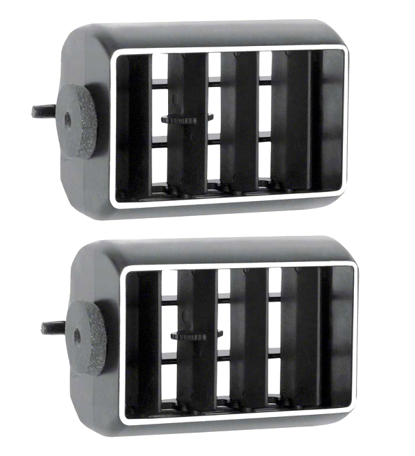 Center Dash Air Vent Deflector Set For 1979-1981 Camaro Models With A/C