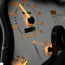 Load image into Gallery viewer, Intellitronix Analog Orange LED Gauge Cluster Panel For 1967-1972 Chevy Trucks
