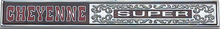 Load image into Gallery viewer, Trim Parts &quot;Cheyenne Super&quot; Dash Panel Glovebox Emblem For 1972 Chevy Trucks USA
