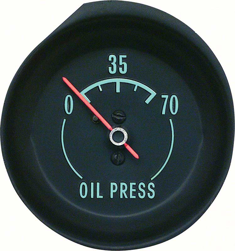 OER 6462928A 1968-1971 Chevrolet Corvette Oil Pressure Gauge