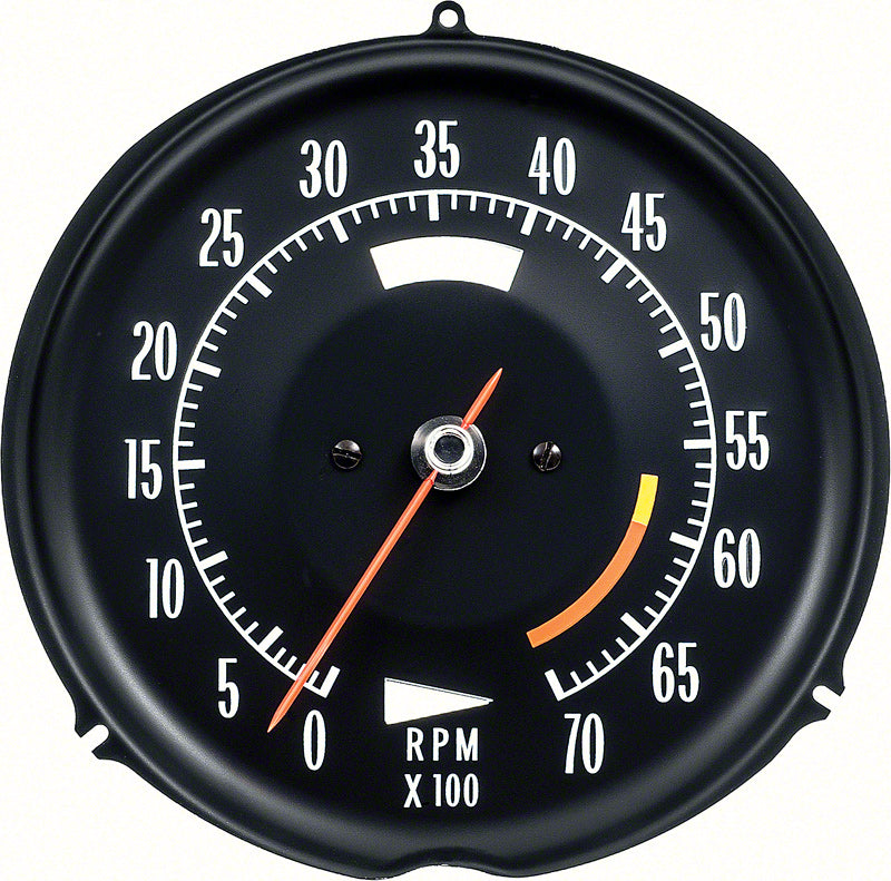 OER 6469057W 1972-1974 Chevrolet Corvette Tachometer 6000 Red Line