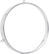 Load image into Gallery viewer, Stainless Headlamp Retaining Ring Set 1941-75 Firebird Camaro Nova Truck Impala
