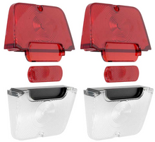 Load image into Gallery viewer, OER Tail Lamp and Backup Lamp Lens Set For 1962-1964 Chevy II Nova Models

