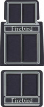 Load image into Gallery viewer, OER 4 PC Black/Gray Carpet Floor Mat Set 1967-2002 Pontiac Firebird &amp; Trans AM
