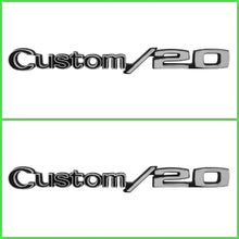 Load image into Gallery viewer, Trim Parts 9626 1969-1972 Chevy/GMC Truck Front Fender Emblem, Custom/20, Pair
