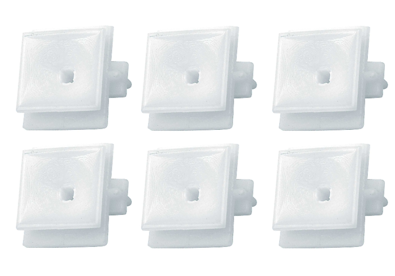 OER Pack of 6 Square Door Panel Fastener 1973-1986 Chevrolet GMC Pickup Trucks