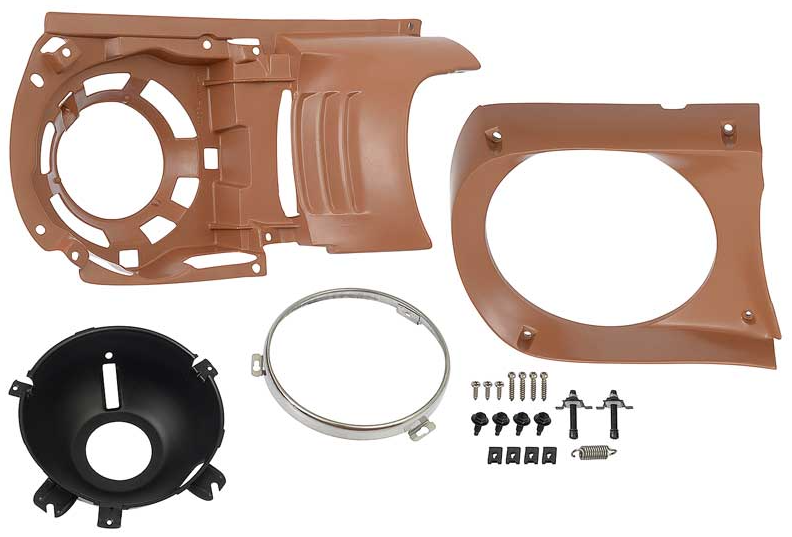 OER LeftHand Headlamp Assembly For 1964-1966 Ford Mustang Models