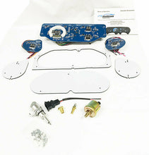 Load image into Gallery viewer, Intellitronix Teal LED Digital Gauge Cluster Panel 1969-1970 Ford Mustang
