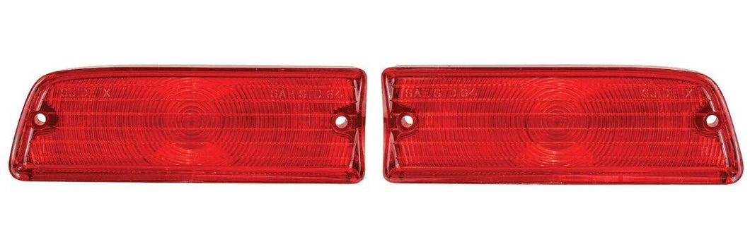 RestoParts Injection Molded Tail Lamp Lens Set For 1964 Chevy Chevelle Models