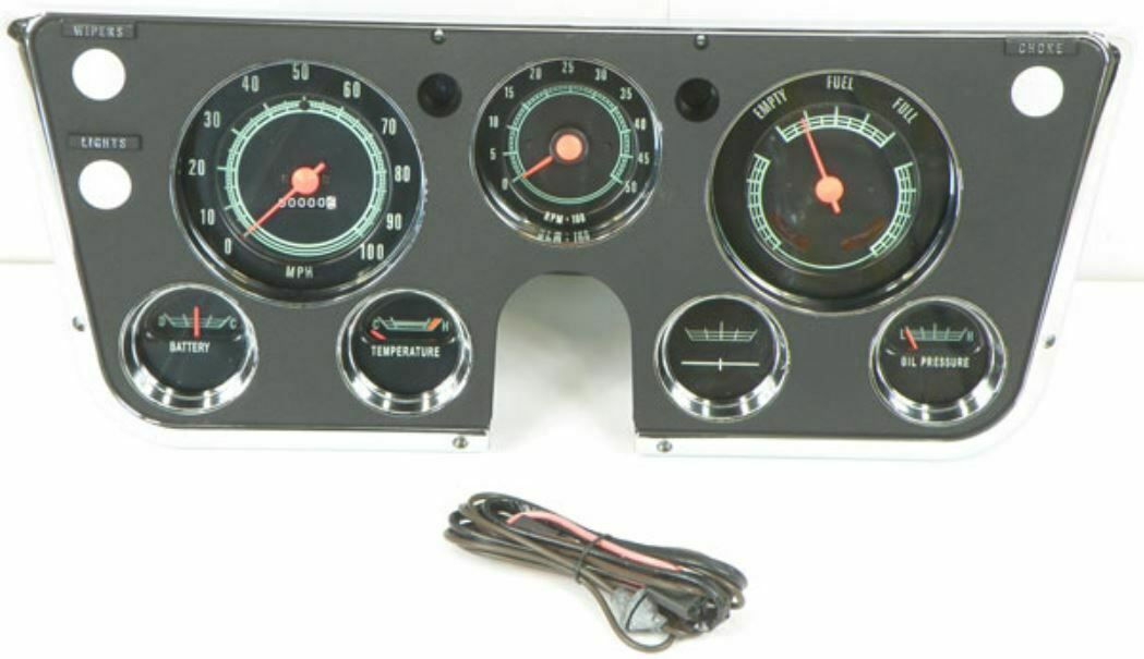 OER Instrument Panel Gauge Cluster Set 5,000 RPM Tach 1967-1968 Chevy/GMC Truck