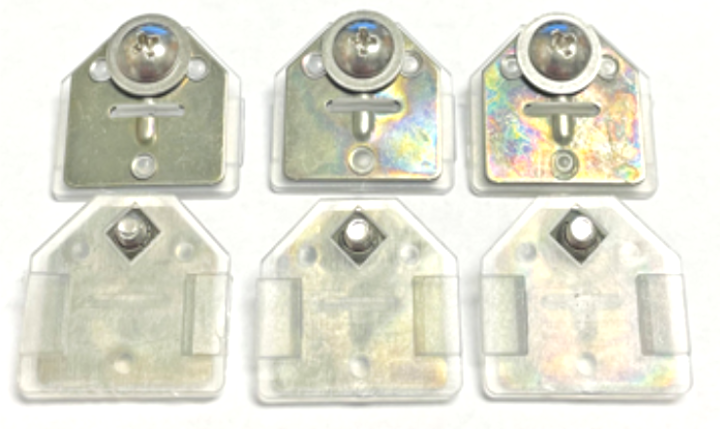 V6/Film V6 act Ⅲ-CLIPS and more- 6 Piece Trunk Molding Clip Set With Anti-Corrosion 1967 Pontiac