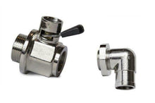 Load image into Gallery viewer, EZ Drain 14mm-1.25 Oil Drain Valve With 90 Degree Adapter
