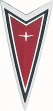 Load image into Gallery viewer, OER Red Front End Crest &quot;Arrowhead&quot; Emblem For 1977-1981 Firebird and Trans AM
