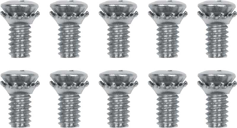 OER Door Latch Screw Set For 1955-1957 Chevy Bel Air 150 210 and Nomad