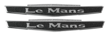Load image into Gallery viewer, RestoParts Interior Door Panel Emblem Set 1967-1968 Pontiac LeMans
