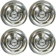 Load image into Gallery viewer, OER 1968-1981 4Piece Stainless Steel Disc Brake Rally Wheel Cap Set Camaro Nova
