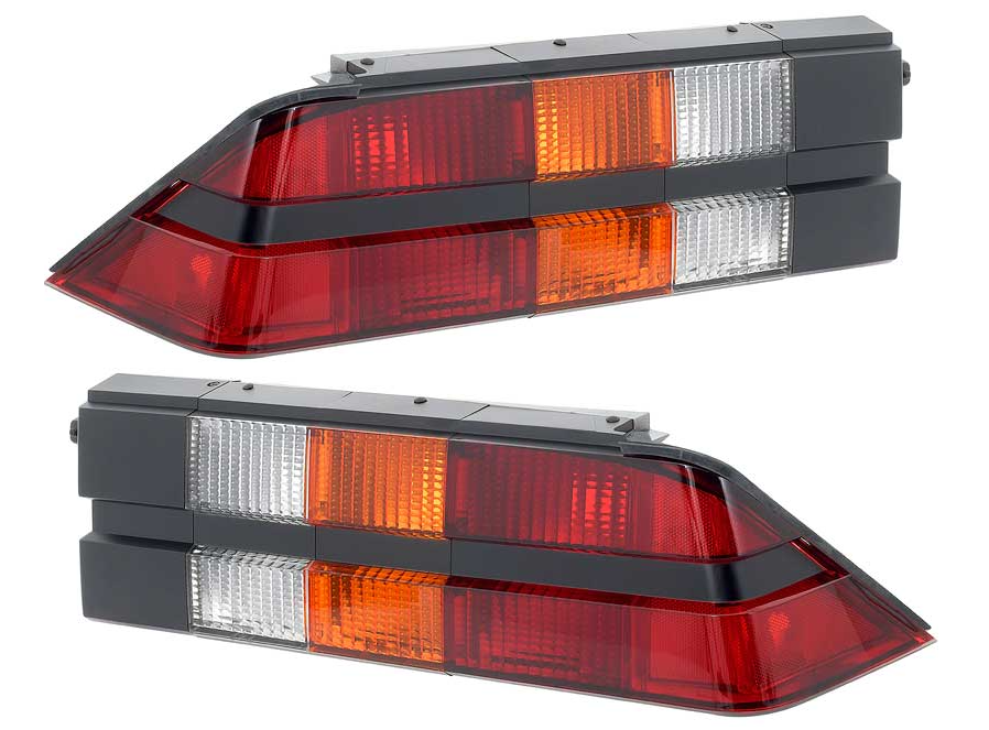 OER Tail Lamp Assembly Set 1982-1990 Chevy Camaro With Black Center Strip