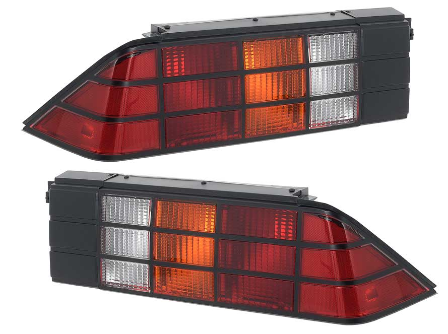 OER Tail Lamp Assembly Set 1985-1992 Chevy Camaro Z28 IROC RS Black Grid Pattern