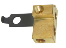 Load image into Gallery viewer, Dual Master Cylinder Brake Line Distribution Block For 1966 GM A Body Cars
