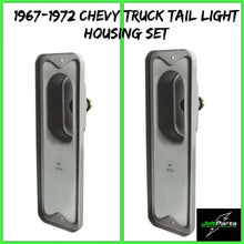 Load image into Gallery viewer, United Pacific Tail Light Housing Set For 1967-1972 Chevy &amp; GMC Fleetside Trucks
