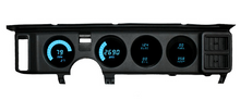 Load image into Gallery viewer, Intellitronix Teal LED Digital Dash Gauge Cluster 1982-1990 Firebird &amp; Trans AM
