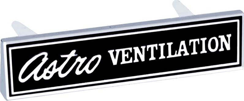 OER Dash Astro Ventilation Emblem 1969-1970 Firebird/Camaro 1969 Impala Chevelle