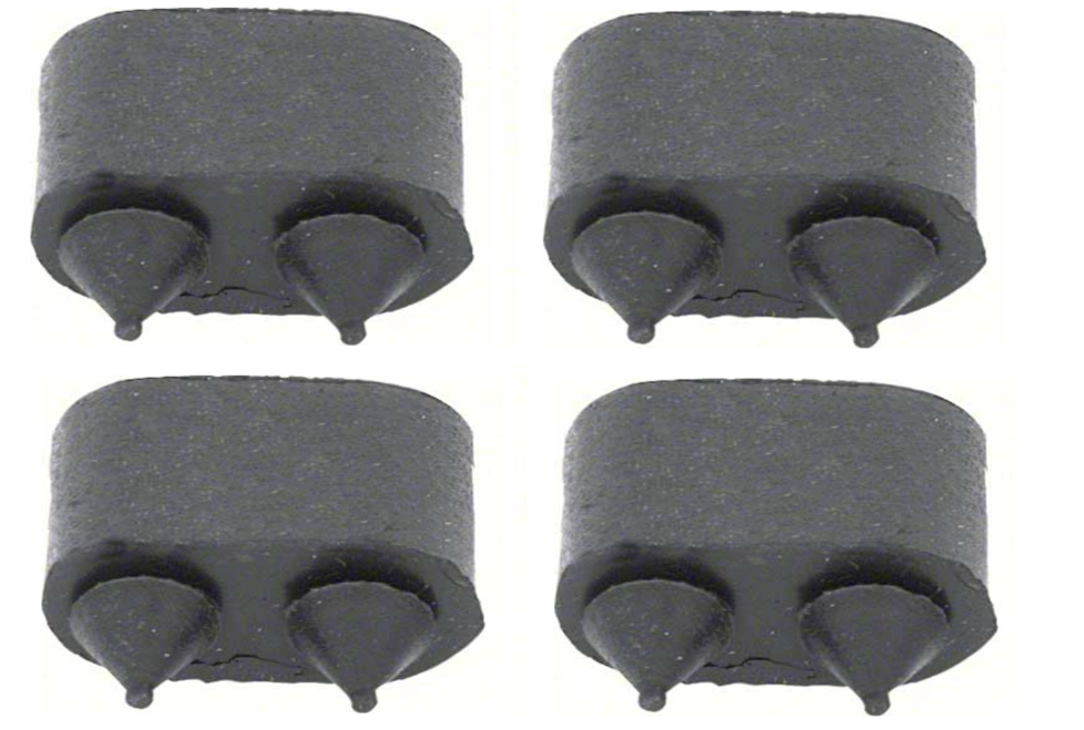 OER Front Door Bumper Set For 1967-1969 Pontiac Firebird and Chevrolet Camaro