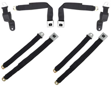 Load image into Gallery viewer, OER 4 Piece Deluxe Interior Seat Belt Set For 1968-1969 Firebird and Camaro
