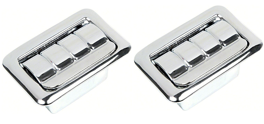 OER Ribbed Lid Rear Ashtray Assembly Set 1968-1979 Camaro Firebird Grand Prix