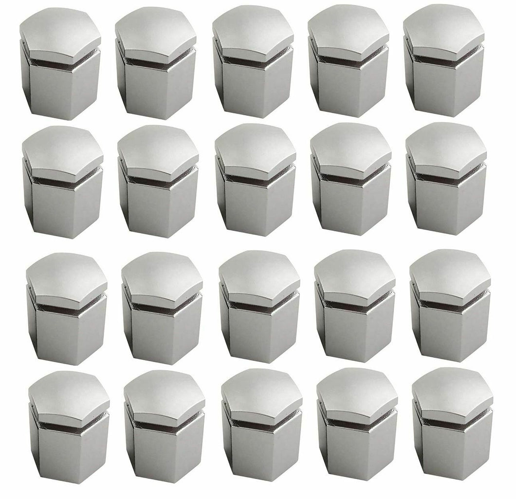 Reproduction Silver Lug Nut Cap Cover Set (20) 2004-2006 Pontiac GTO